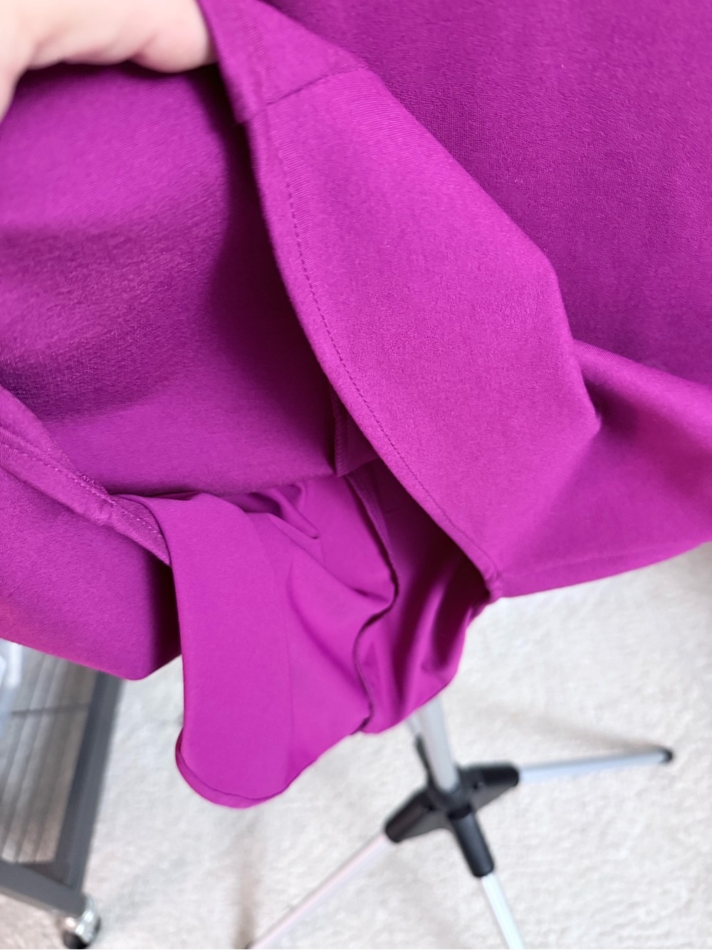 Adelyn Rae Fuchsia Cutout-Shoulder Bodycon Mini Dress size small - Picture 13 of 16